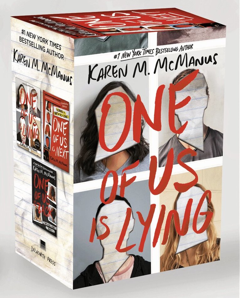 Karen M. McManus - One of Us Is Lying Series Boxed Set, Inbunden