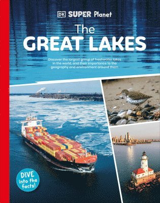 Dk - DK Super Planet the Great Lakes, Inbunden