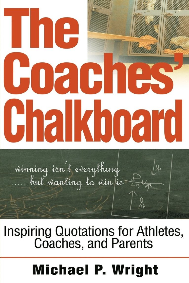 Michael P Wright - Coaches' Chalkboard, Häftad