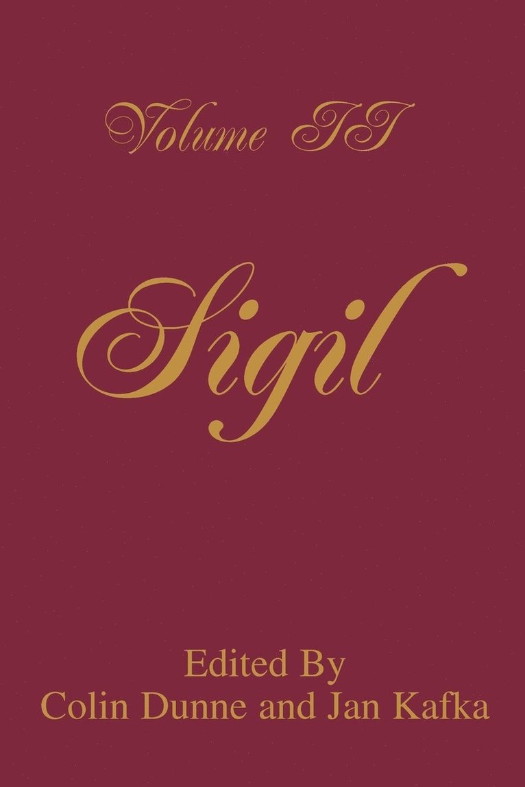 Colin Dunne, Jan Kafka - Sigil, Häftad