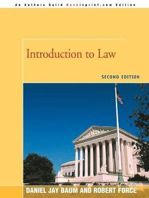 Daniel J Baum - Introduction to Law, Häftad. Tillgänglighet: Lägg i varukorg