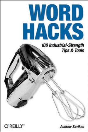 Andrew Savikas - Word Hacks, Häftad. Tillgänglighet: Lägg i varukorg