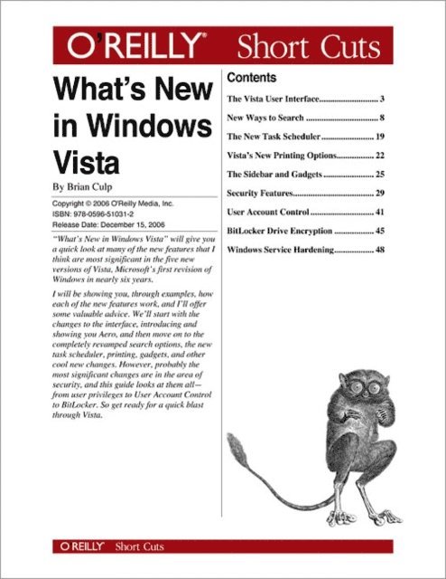 Brian Culp - What's New in Windows Vista?, E-bok