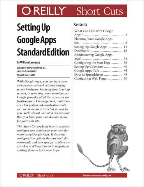 William Lawrence - Setting Up Google Apps Standard Edition, E-bok