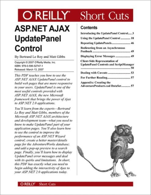 Matt Gibbs, Bertrand Le Roy - ASP.NET AJAX UpdatePanel Control, E-bok