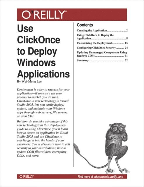 Wei-Meng Lee - Use ClickOnce to Deploy Windows Applications, E-bok