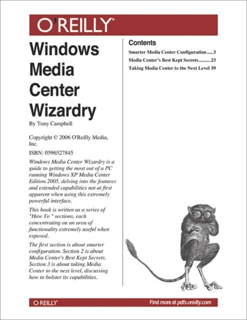 Tony Campbell - Windows Media Center Wizardry, E-bok