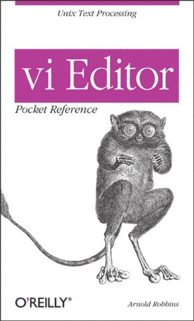Arnold Robbins - vi Editor Pocket Reference, E-bok