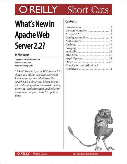 Rich Bowen - What's New in Apache Web Server 2.2?, E-bok