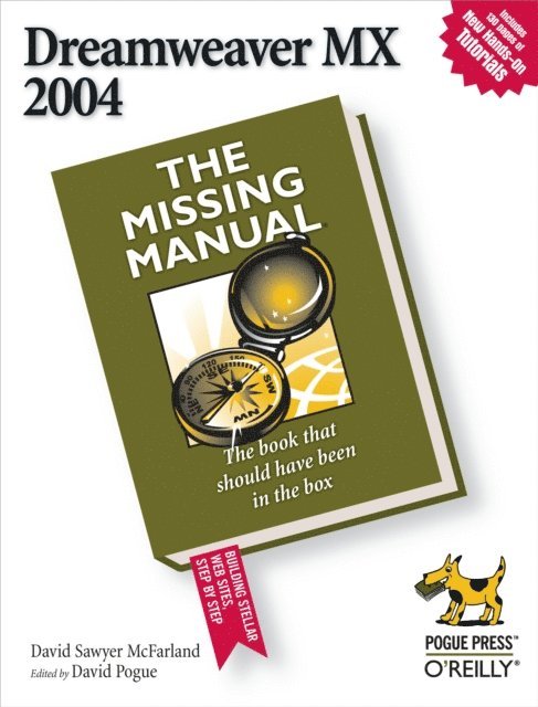 David Sawyer McFarland - Dreamweaver MX 2004: The Missing Manual, E-bok