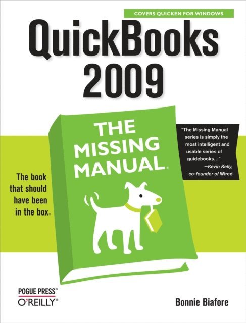 Bonnie Biafore - QuickBooks 2009: The Missing Manual, E-bok