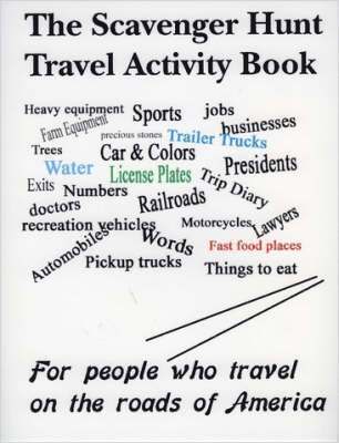 Scavenger Hunt Travel Activity Book