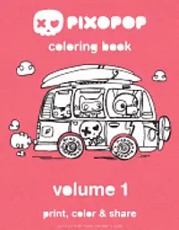 Ali Sabet - pixopop coloring book - volume 1: 50 unique and adorable pixopop illustrations to color and share with your friends and family, Häftad. Tillgänglighet: Lägg i varukorg