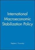 International Macroeconomic Stabilization Policy