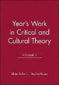 Year's Work in Critical and Cultural Theory, Volume 1