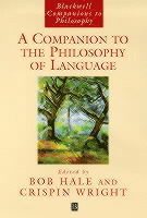 Companion to the Philosophy of Language