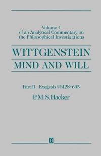 Wittgenstein, Part II: Exegesis 428-693