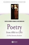 Poetry from 1660 to 1780