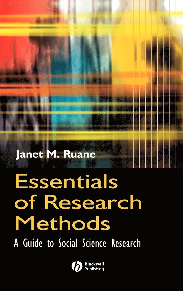 Janet M. Ruane - Essentials of Research Methods, Inbunden. Tillgänglighet: Lägg i varukorg