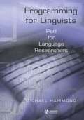 Programming for Linguists