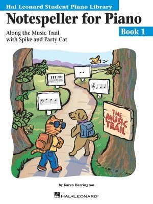 Karen Harrington - Notespeller for Piano - Book 1 Beginner Piano Workbook for Kids and Students Learn Treble and Bass Staff Note Reading with Fun Activities Music Theory, Häftad