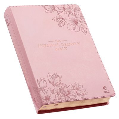The Spiritual Growth Bible Pink Floral FL, Inbunden