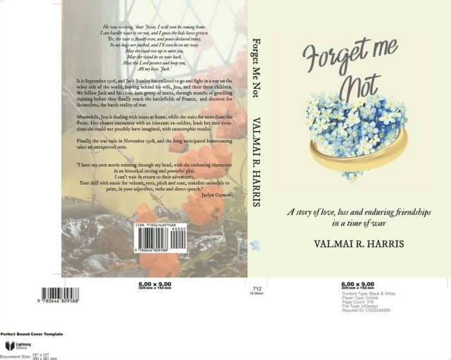 Valmai R Harris - Forget Me Not, E-bok