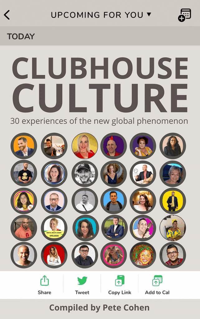 Clubhouse Culture: 35 Experiences of the New Global Phenomenon, Häftad