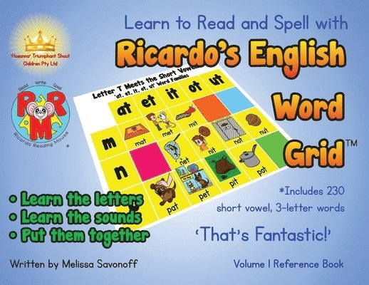 Melissa Savonoff - Learn to Read and Spell with Ricardo's English Word Grid(TM), Häftad. Tillgänglighet: Lägg i varukorg