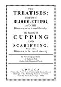 Bloodletting and Cupping