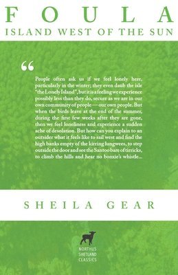 Sheila Gear - Foula, Häftad