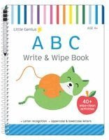 Abc: Write & Wipe Activity Book: With Over 40 Pages of Wipe-Clean Activities and Marker Included!, Häftad