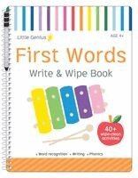 First Words: Write & Wipe Activity Book: 40+ Pages of Wipe-Clean Activities, Häftad