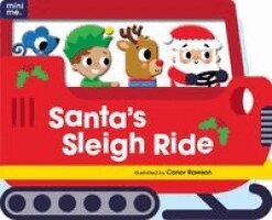 Santa's Sleigh Ride: Shaped Board Book, Kartonnage