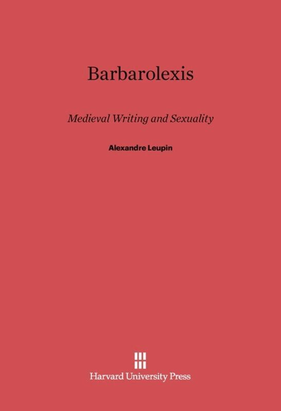 Alexandre Leupin - Barbarolexis, Inbunden
