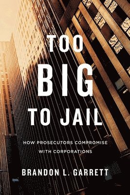 Brandon L. Garrett - Too Big to Jail, Häftad. Tillgänglighet: Lägg i varukorg
