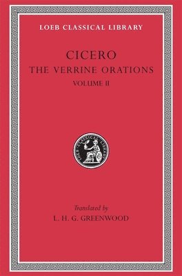Cicero - Verrine Orations, Volume II, Inbunden