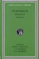 Plutarch - Moralia, Volume IX, Inbunden