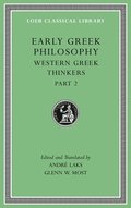 Early Greek Philosophy, Volume V