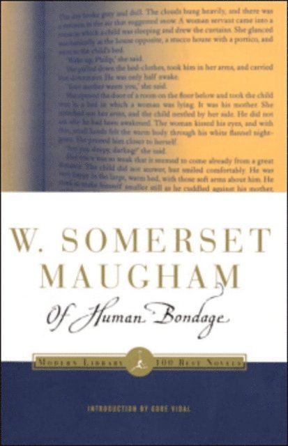 W. Somerset Maugham - Of Human Bondage, E-bok