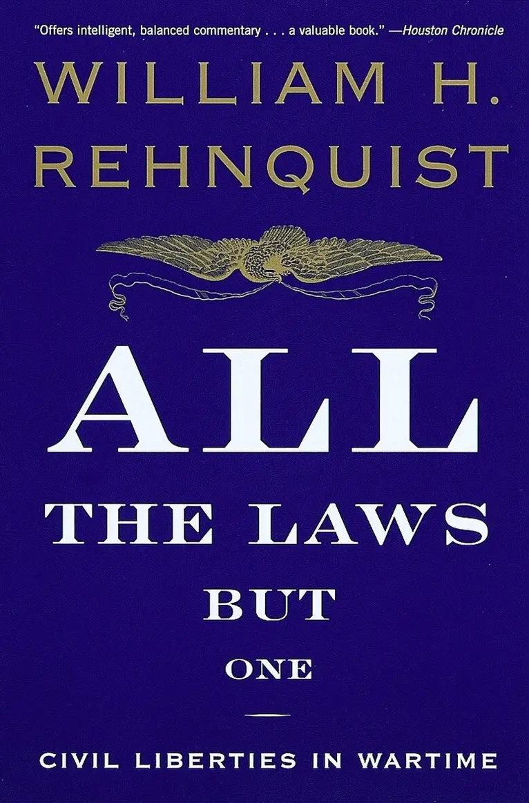 William H. Rehnquist - All the Laws but One, Häftad. Tillgänglighet: Lägg i varukorg