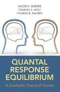 Quantal Response Equilibrium