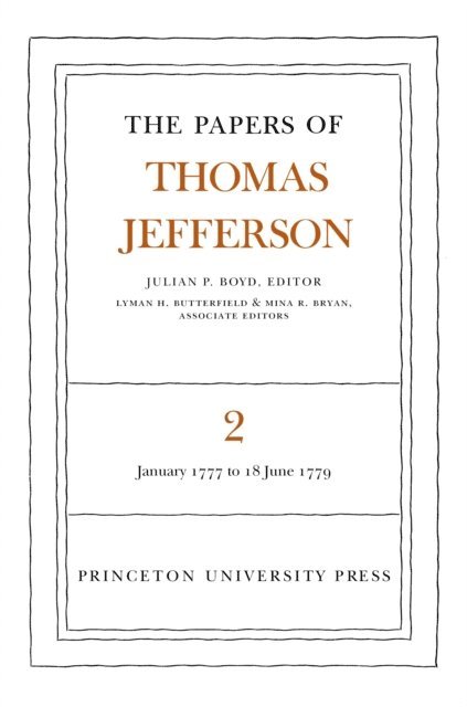 Thomas Jefferson, Julian P. Boyd - Papers of Thomas Jefferson, Volume 2, E-bok