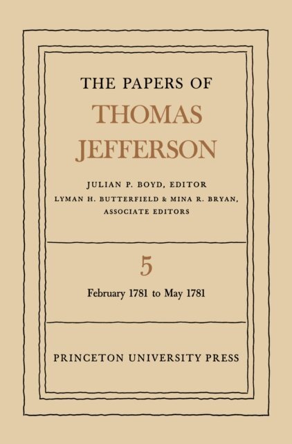 Thomas Jefferson, Julian P. Boyd - Papers of Thomas Jefferson, Volume 5, E-bok