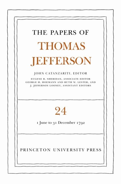 Thomas Jefferson, John Catanzariti - Papers of Thomas Jefferson, Volume 24, E-bok