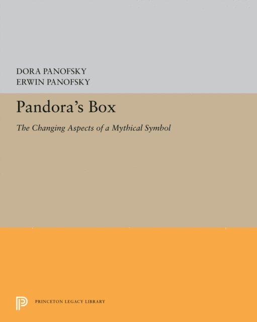 Erwin Panofsky, Dora Panofsky - Pandora's Box, E-bok
