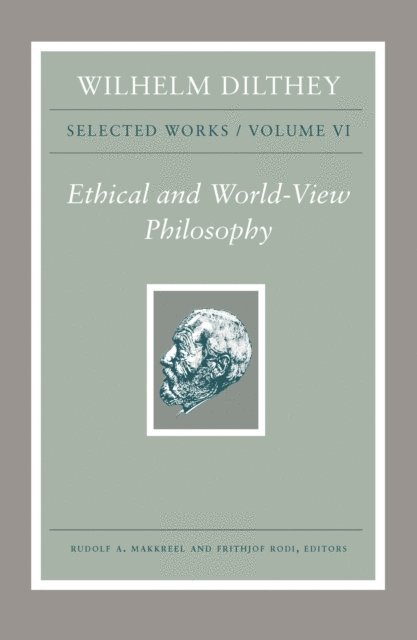 Wilhelm Dilthey, Frithjof Rodi, Rudolf A. Makkreel - Wilhelm Dilthey: Selected Works, Volume VI, E-bok