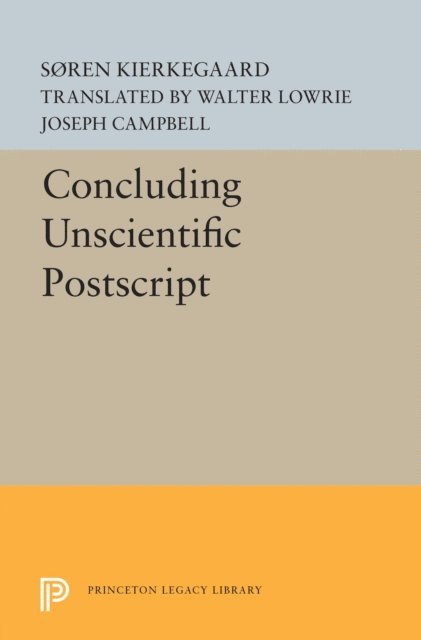 Soren Kierkegaard - Concluding Unscientific Postscript, E-bok