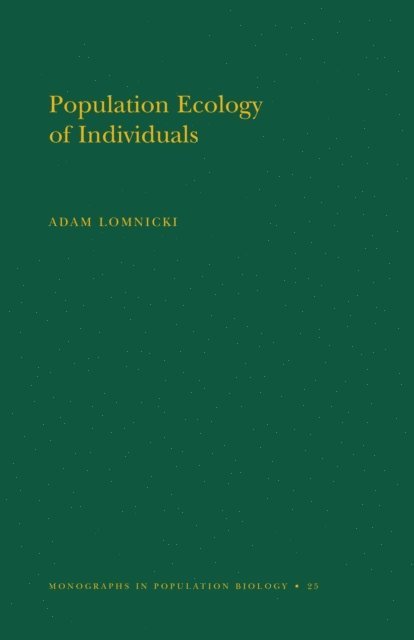 Adam Lomnicki - Population Ecology of Individuals, E-bok