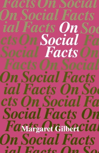 Margaret Gilbert - On Social Facts, E-bok